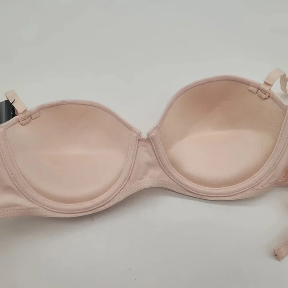 NWT Rene Rofe Lingerie Womens Size 36C Nude Beige Multi-Way Underwire Bra - Picture 2 of 8